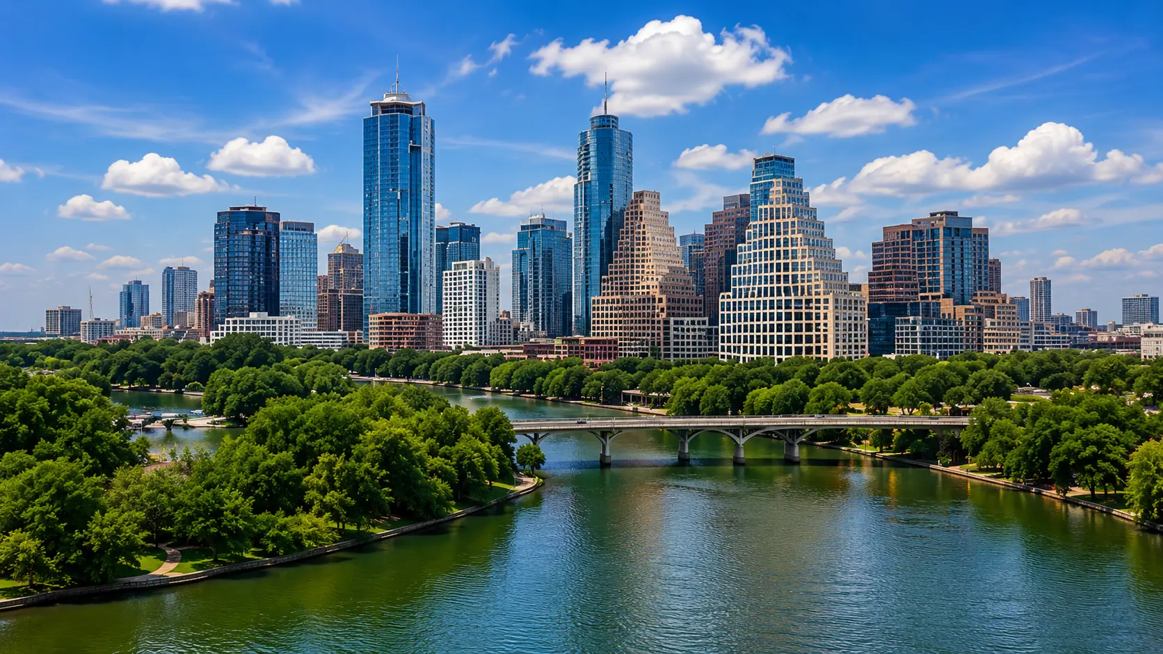 Austin, TX skyline representing Project Guru LLC property maintenance and repair service area